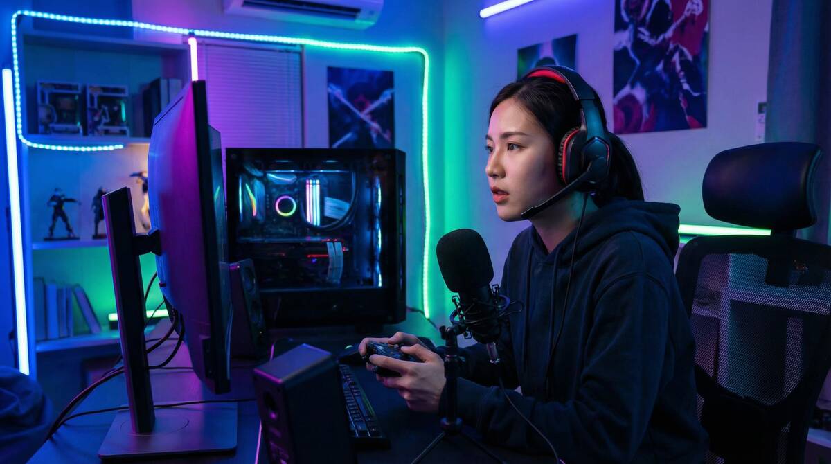 女神视频游戏直播视频